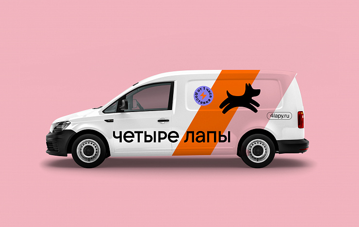 Четыре лапы: ребрендинг, который привел к росту силы бренда до 97% - Портфолио Depot