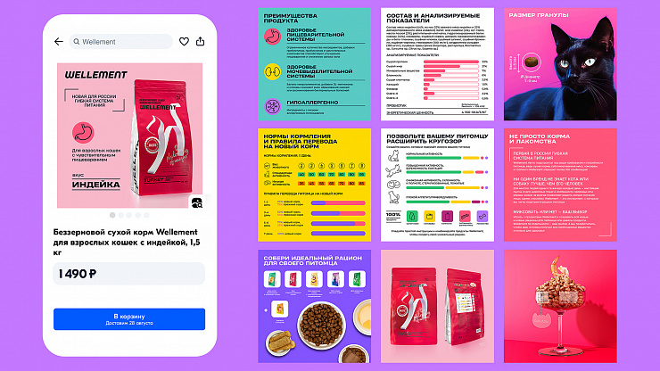 Wellement: Комплекс стратегических работ и фирменный стиль для бренда кормов - Портфолио Depot