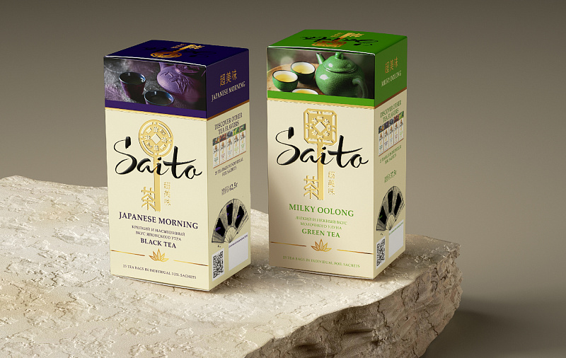 Unilever и Depot запустили новый премиальный чайный бренд Saito