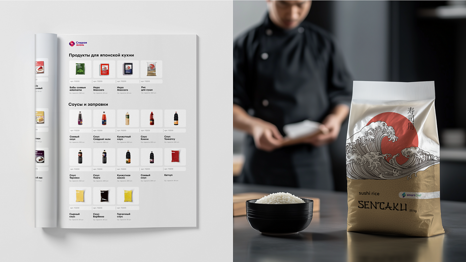 Smart Chef: дизайн-система СТМ «Сладкой жизни» для HoReCa - Портфолио Depot