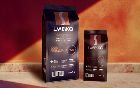 Lavesko: неминг и дизайн бренда кофе СТМ Чижика