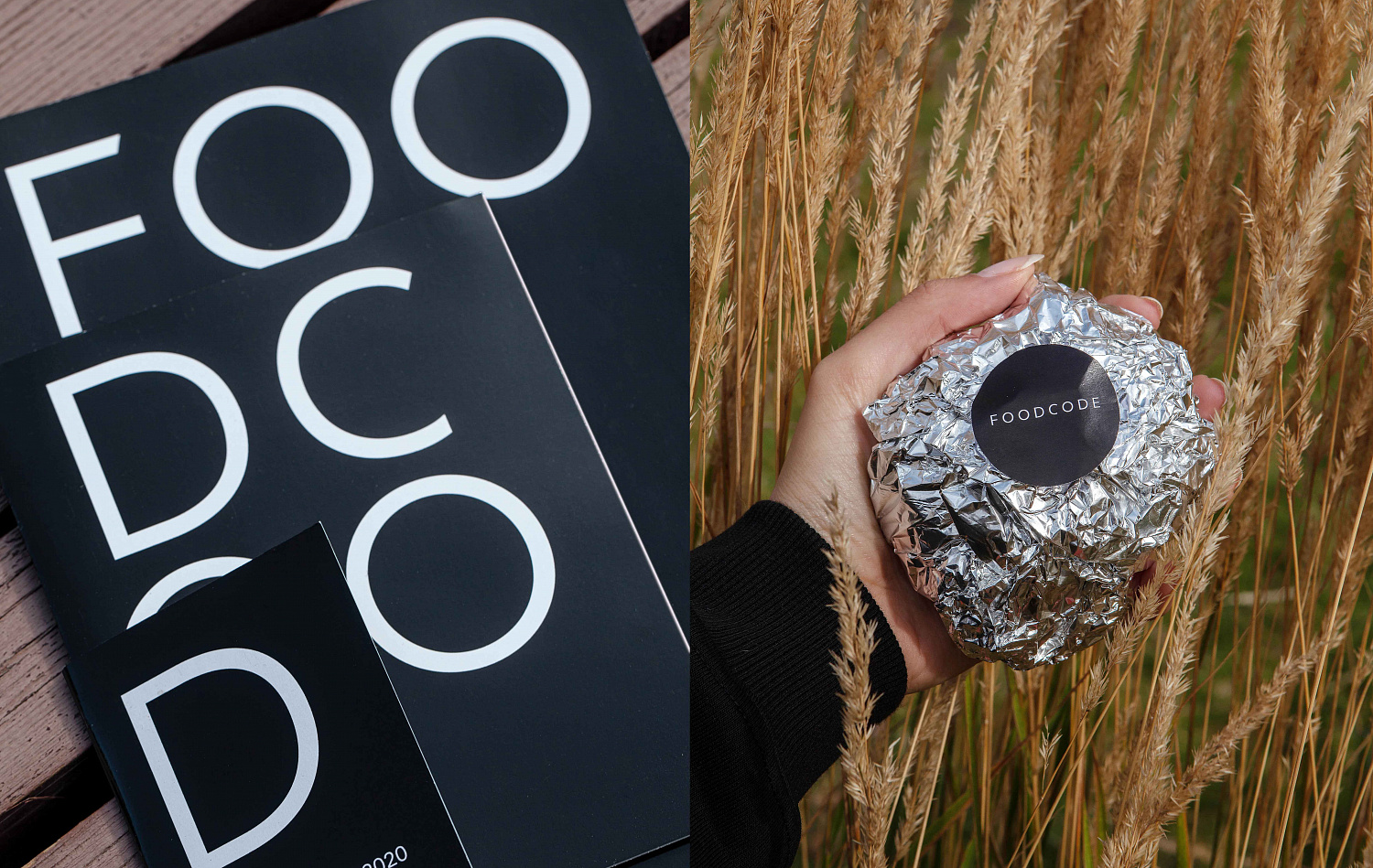 Foodcode: Разработка фирменного стиля, Разработка дизайна упаковки ...