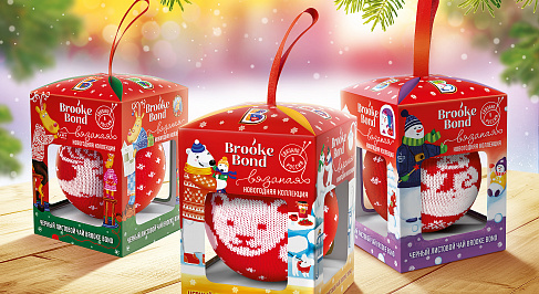 Вязаные игрушки Brooke Bond