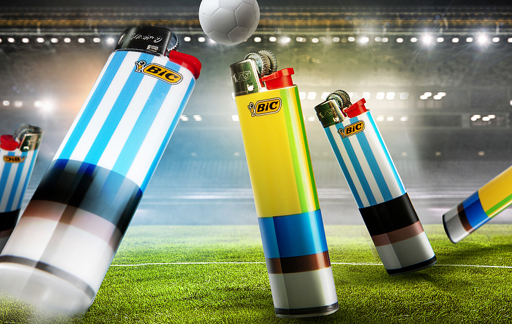 «Футбольная» серия BIC - Портфолио Depot
