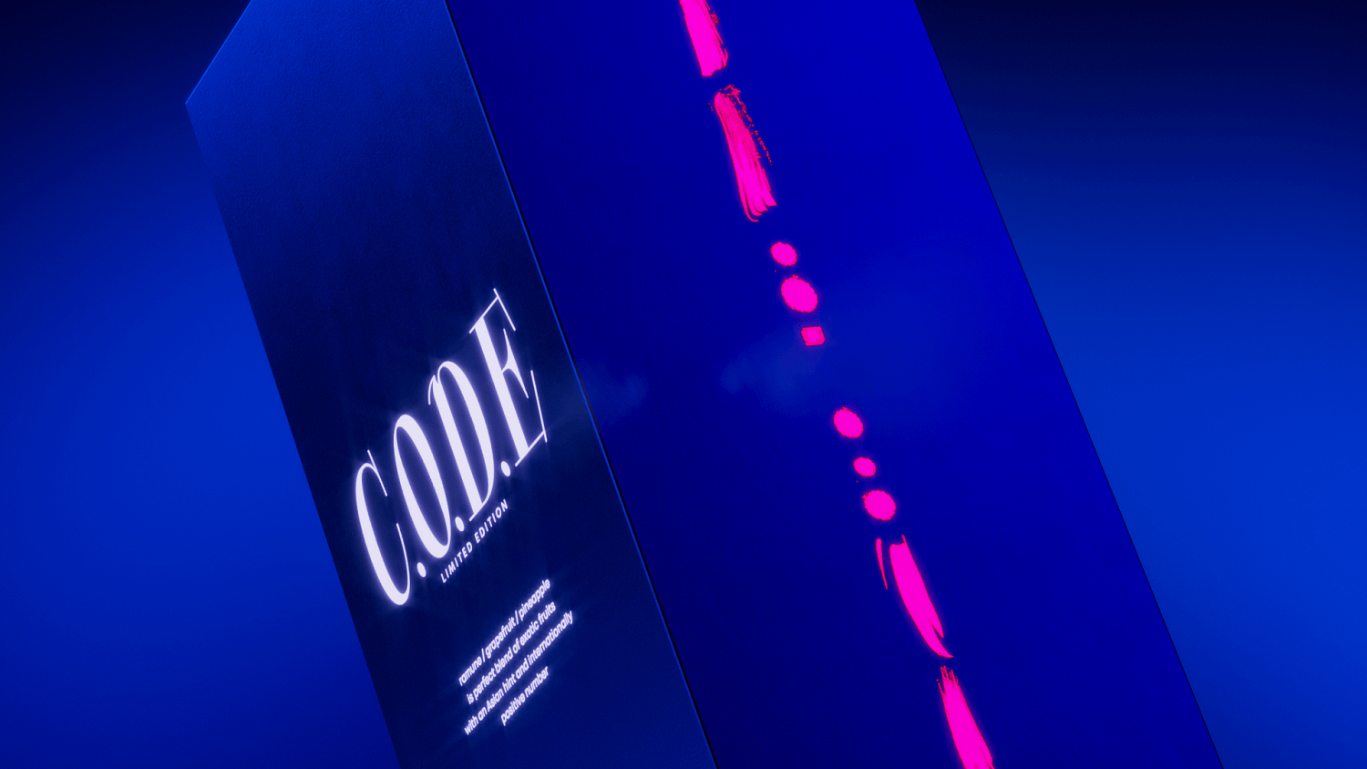 Лимитированный дизайн кордиала C.O.D.E - Портфолио Depot