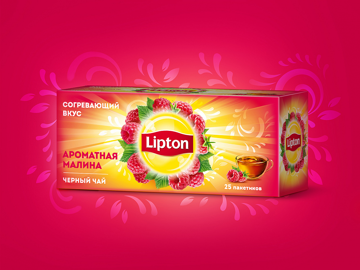 «Согревающий вкус» Lipton - Портфолио Depot