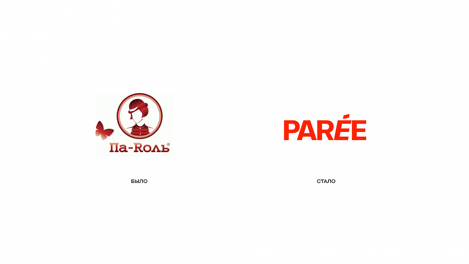 PARÉE: ребрендинг мультибрендового магазина одежды - Портфолио Depot