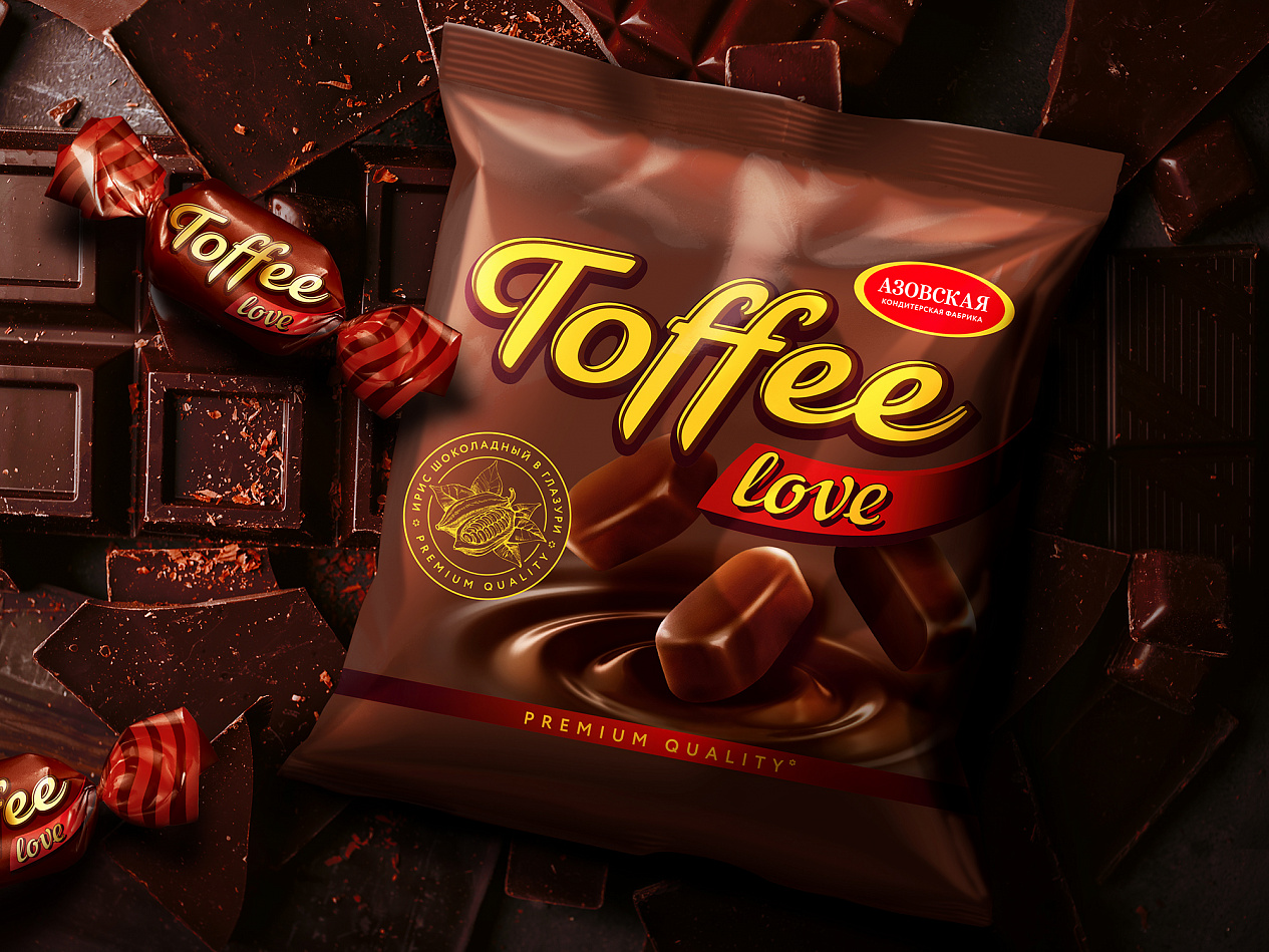 Toffee Love - Портфолио Depot