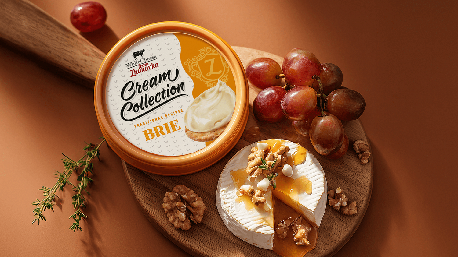 Cream Collection: нейминг и дизайн новой линейки плавленых сыров - Портфолио Depot