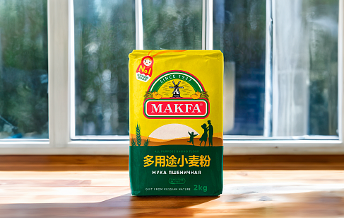 MAKFA China: Позиционирование и дизайн упаковки муки для китайского рынка. Разработка дизайна упаковки
