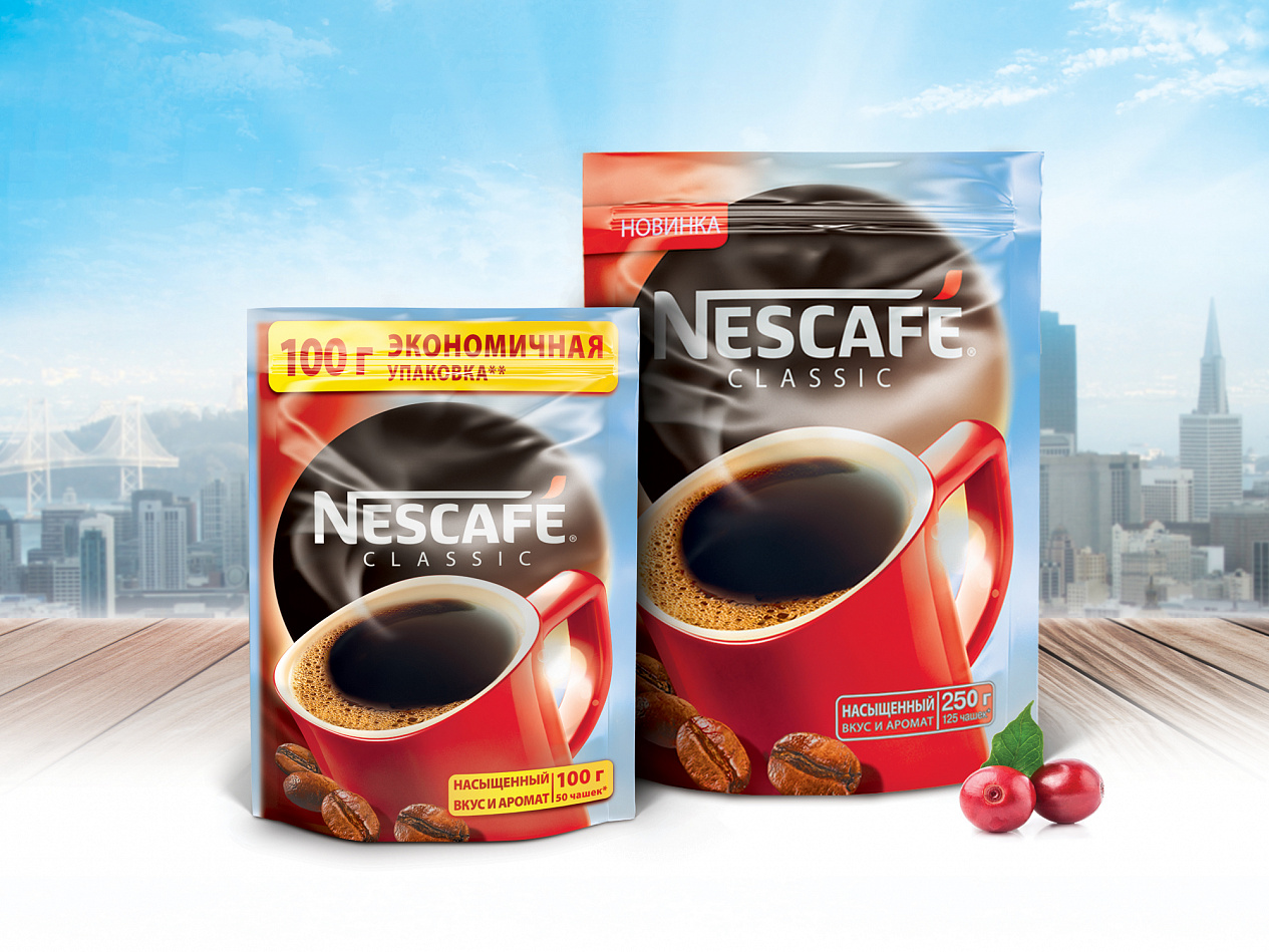 Nescafé Classic - Портфолио Depot