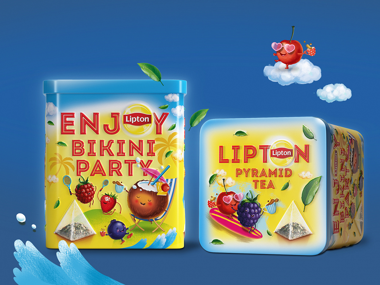 Lipton Pina Colada - Портфолио Depot