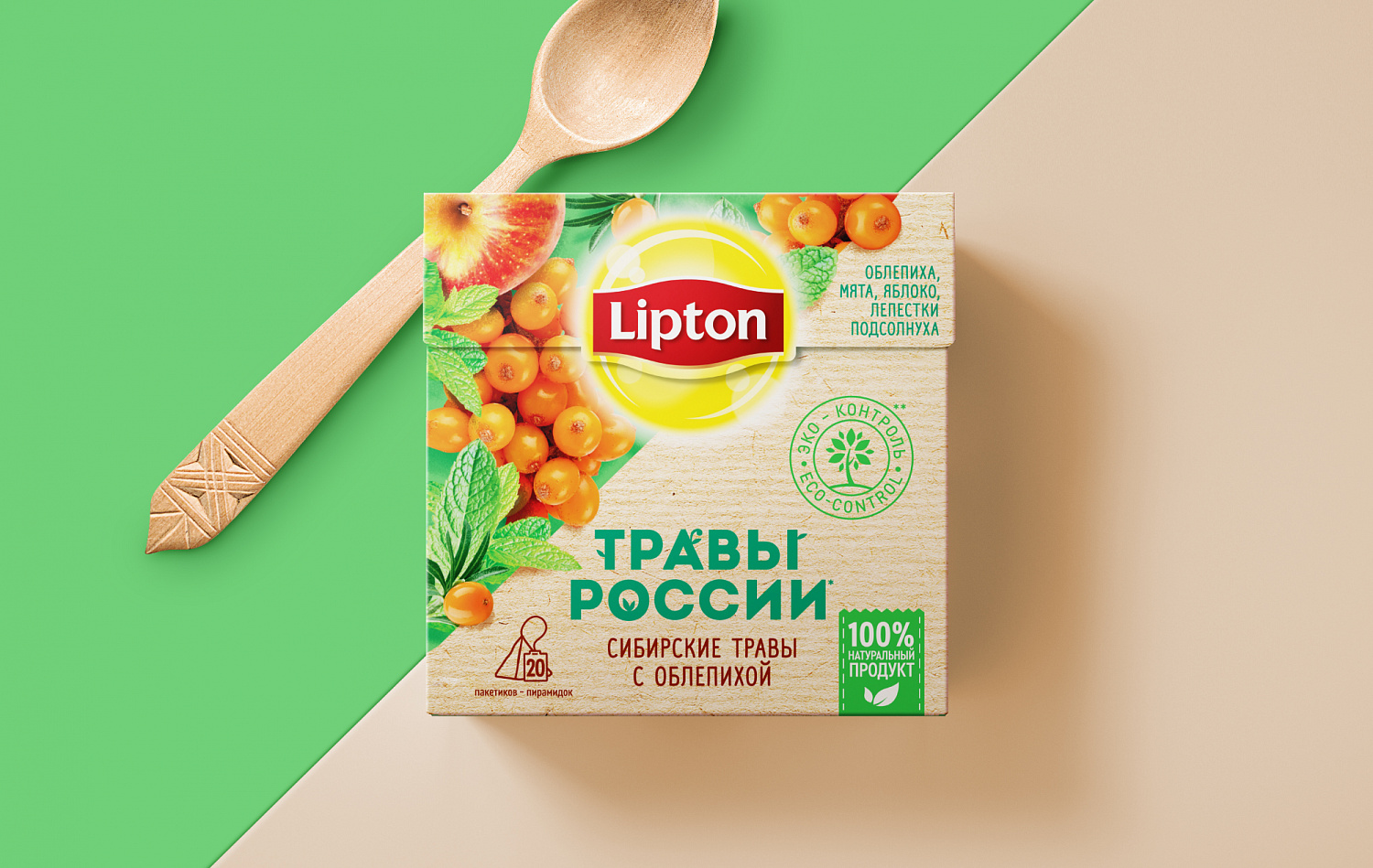 Lipton «Травы России» - Портфолио Depot