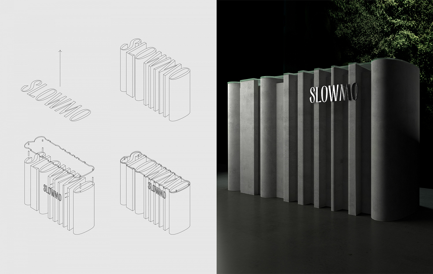 SLOWMO: нейминг, фирменный стиль и слоган для салона красоты - Портфолио Depot