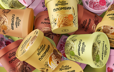 SPAR Мороженое: Дизайн упаковки СТМ