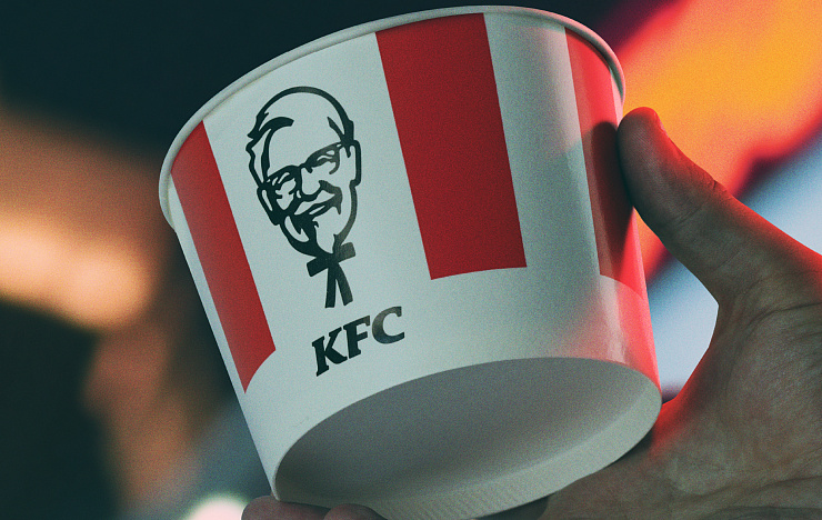 Обновлённый дизайн KFC - Портфолио Depot