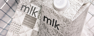 Packaging News: Российская дизайн фирма создает монохромный дизайн упаковки молочной продукции