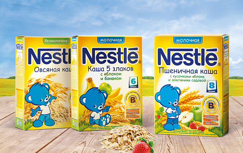 Детские каши Nestle