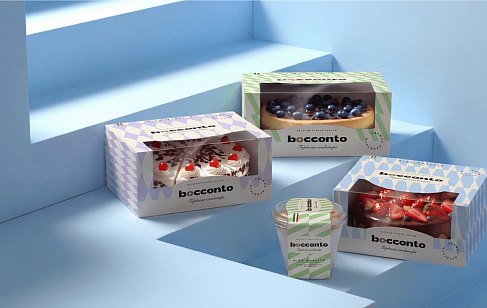 Bocconto: дизайн упаковки кондитерских изделий СТМ SPAR