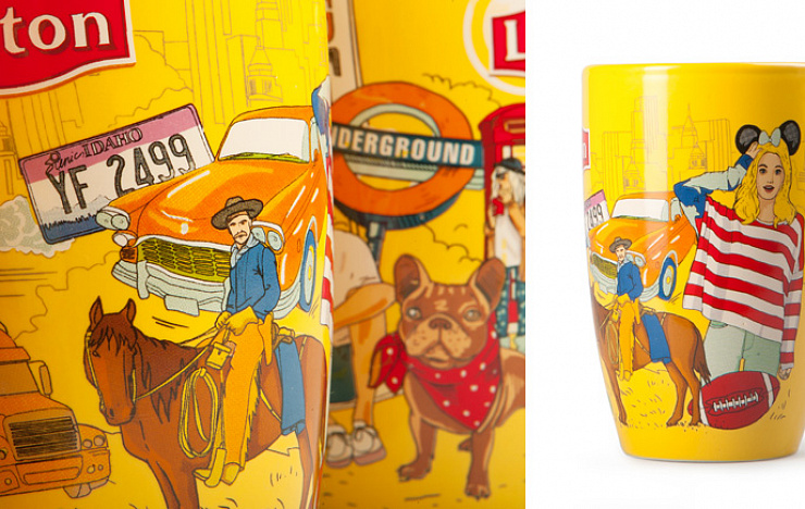 Промо набор Lipton с кружкой '13 - Портфолио Depot