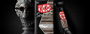 Черно-белые полосы KitKat Senses Черно-белые полосы KitKat Senses