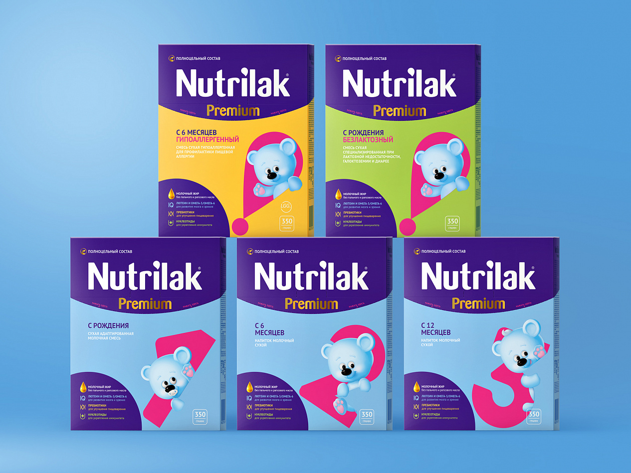 Обновлённый дизайн Nutrilak - Портфолио Depot