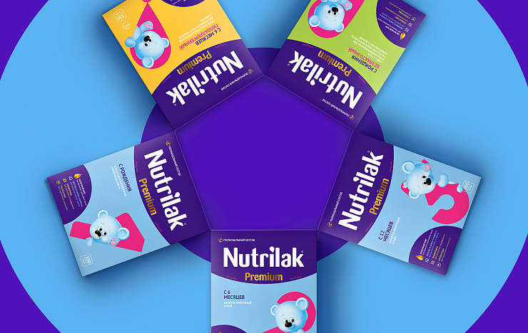 Обновлённый дизайн Nutrilak - Портфолио Depot
