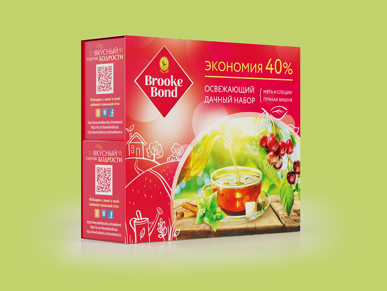 Дачный набор Brooke Bond - Портфолио Depot