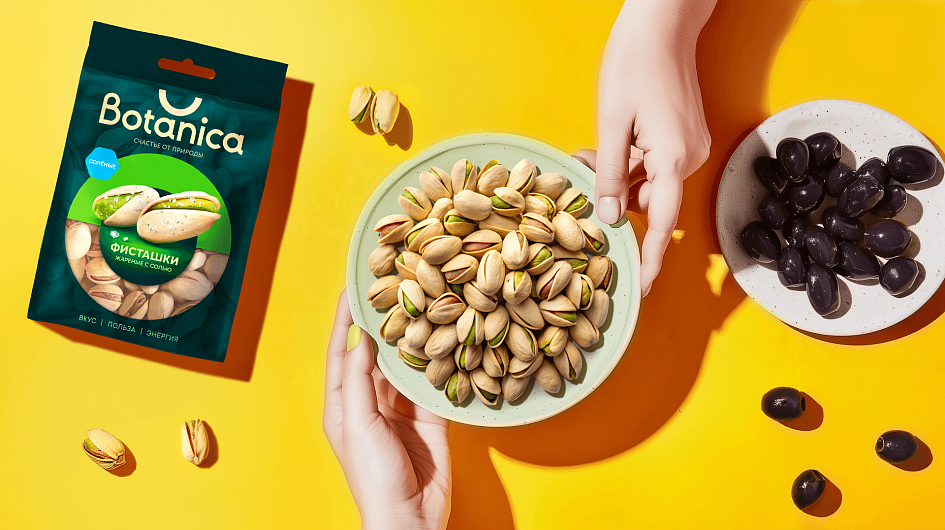 Botanica: обновление бренда орехов и консервации - Портфолио Depot
