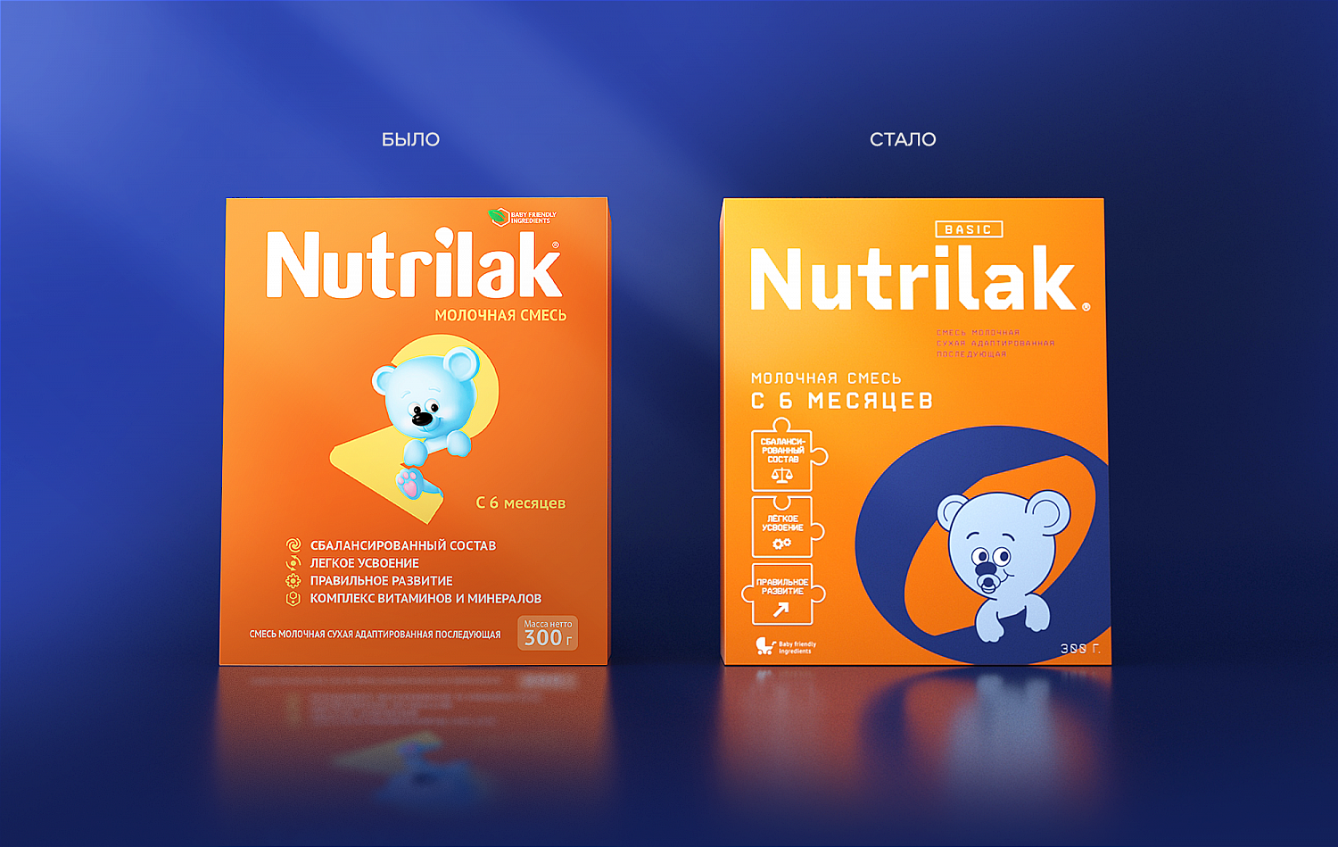 Редизайн бренда молочных смесей Nutrilak - Портфолио Depot