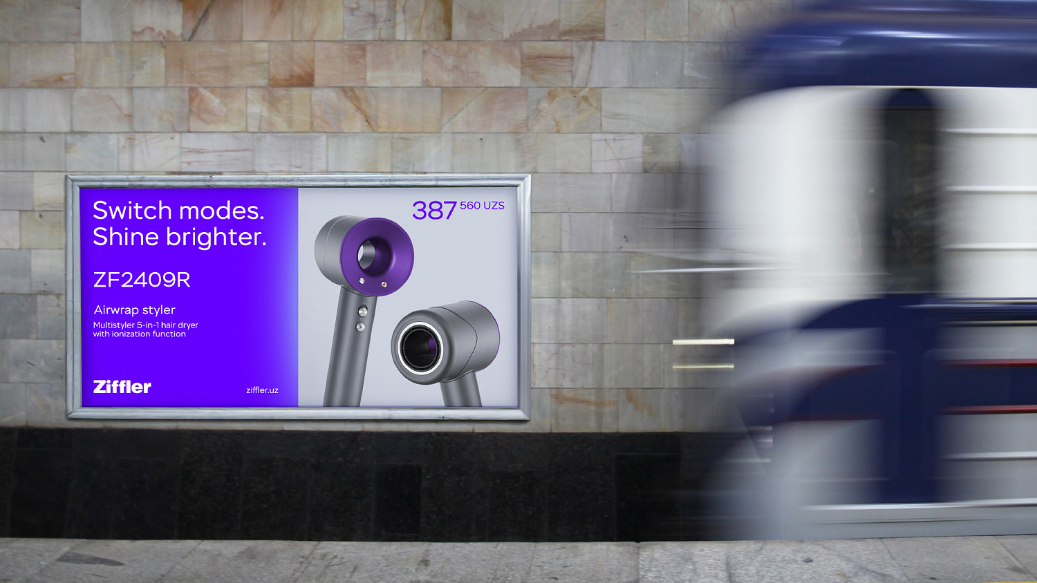 Ziffler: айдентика производителя бытовой техники и электроники из Узбекистана - Портфолио Depot