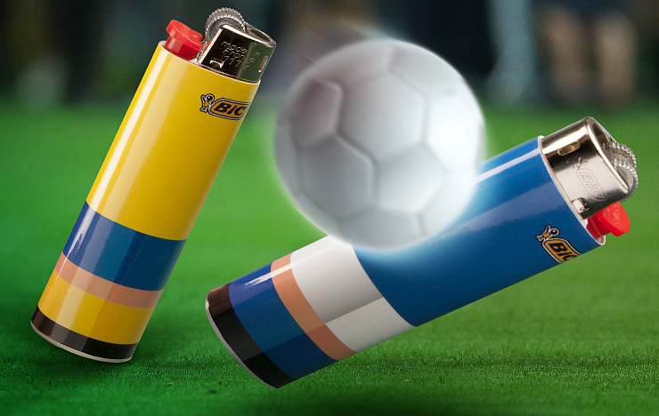 «Футбольная» серия BIC - Портфолио Depot