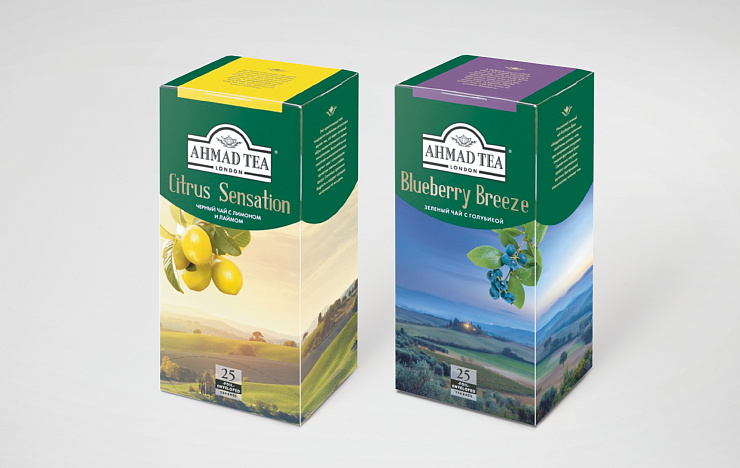 Ahmad Tea - Портфолио Depot