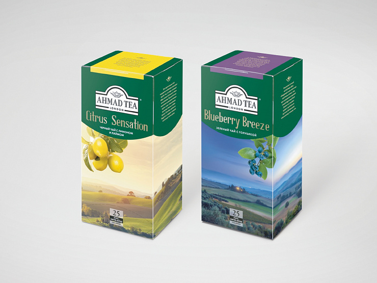 Ahmad Tea - Портфолио Depot