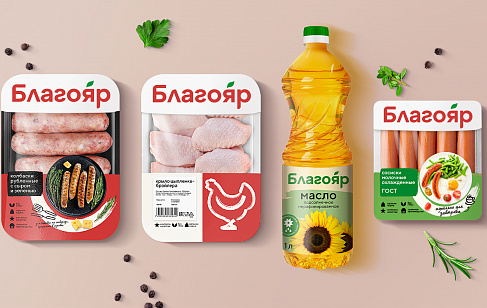 Благояр: комплекс стратегических работ и дизайн система бренда продуктов питания. Разработка архитектуры бренда