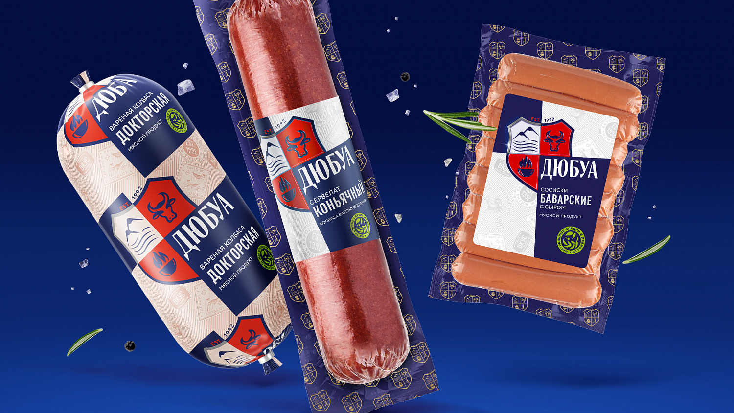 «Дюбуа»: обновлённая упаковка бренда мясных продуктов из Северной Осетии - Портфолио Depot