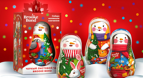Снеговики Brooke Bond