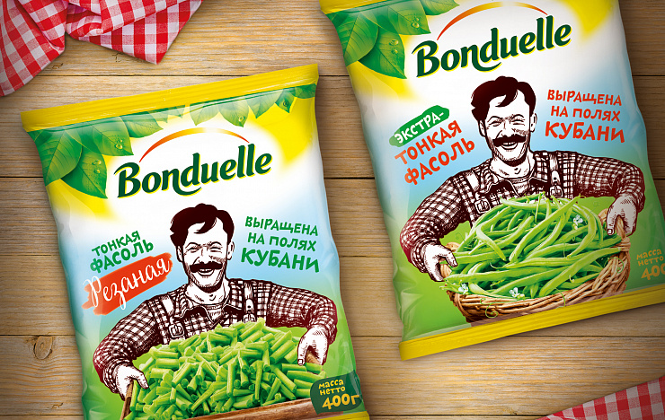 Замороженная фасоль Bonduelle - Портфолио Depot