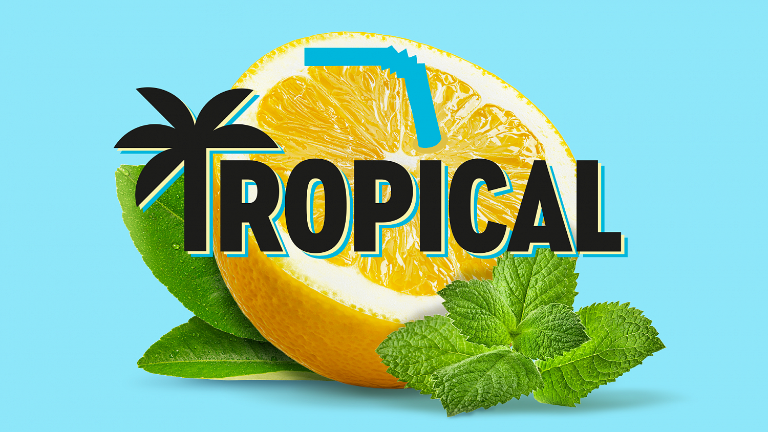 Tropical: дизайн нового бренда лимонадов из Ирака - Портфолио Depot