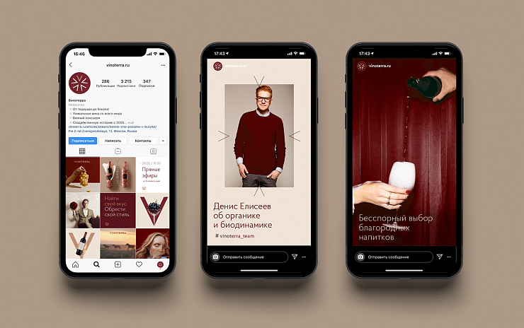 Vinoterra: креативная идея и айдентика для импортера вин и крепкого алкоголя - Портфолио Depot