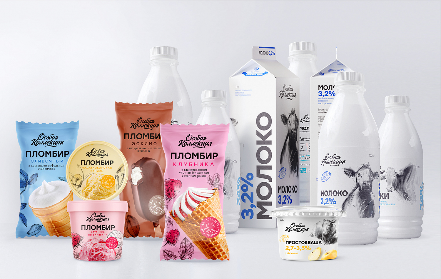 SPAR Мороженое: Дизайн упаковки СТМ - Портфолио Depot