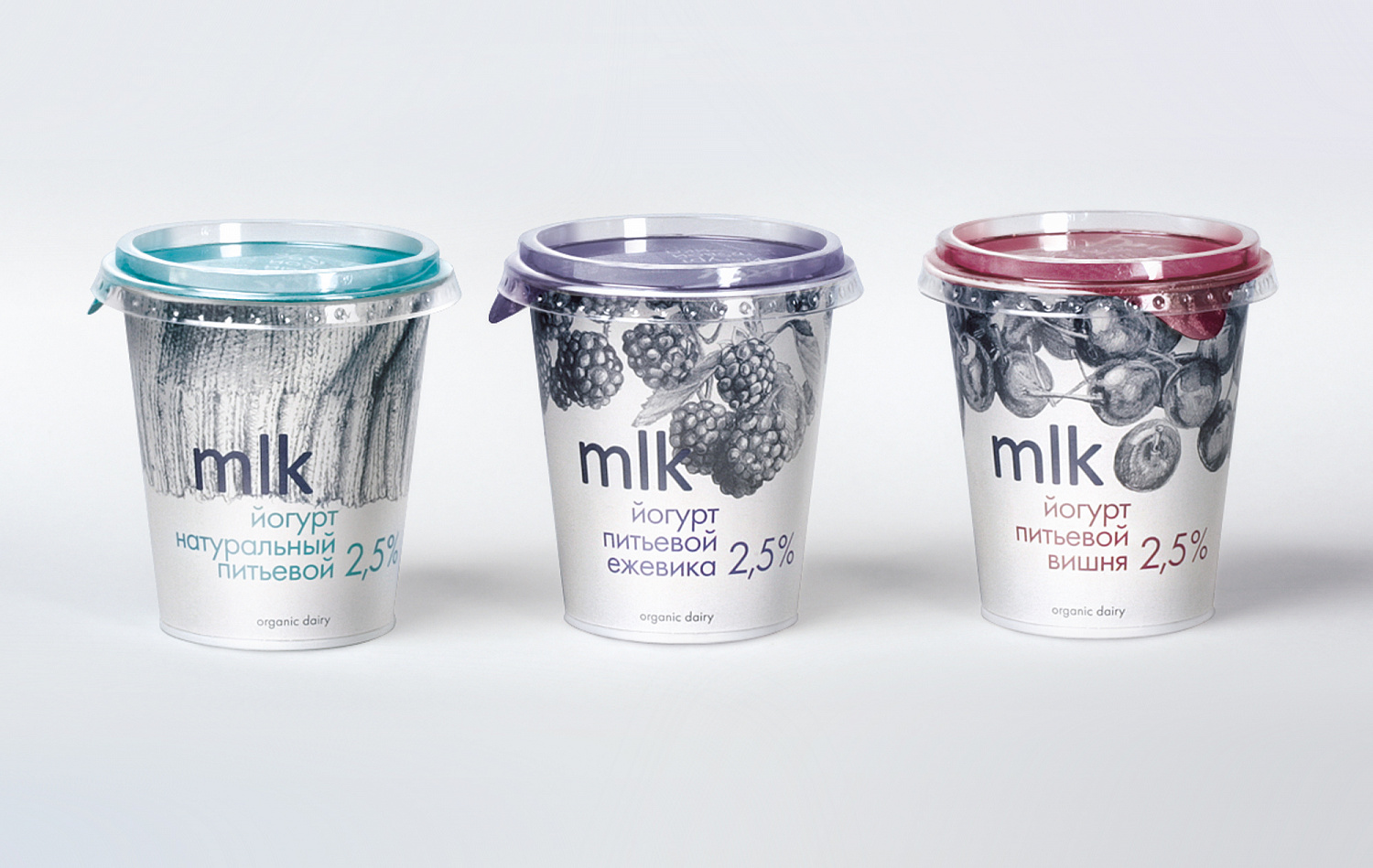 Йогурты Mlk Organic Dairy - Портфолио Depot