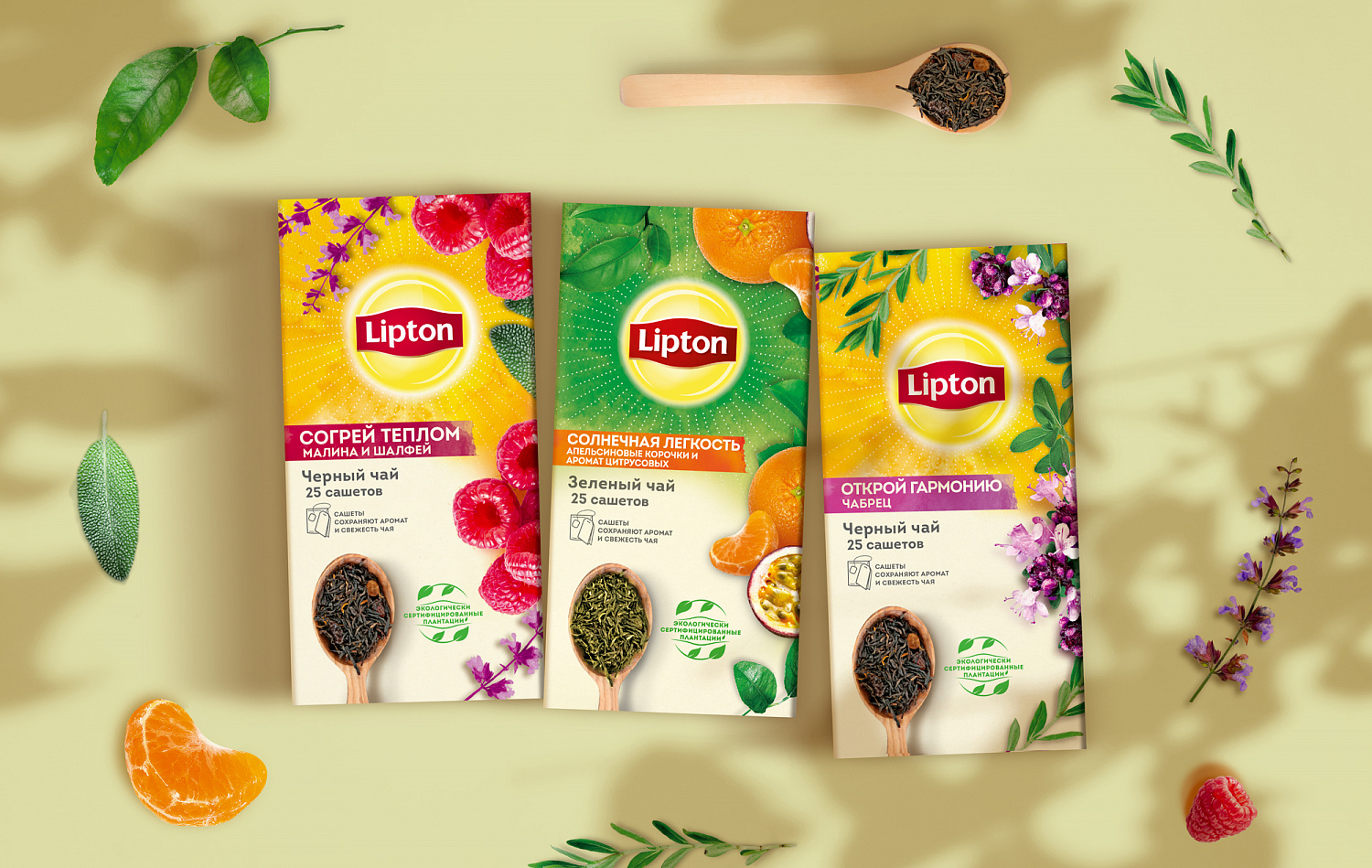 Lipton в сашетах - Портфолио Depot