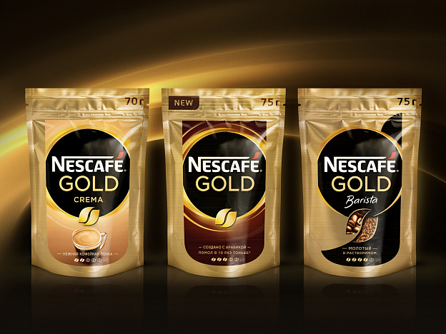 Nescafé Gold - Портфолио Depot