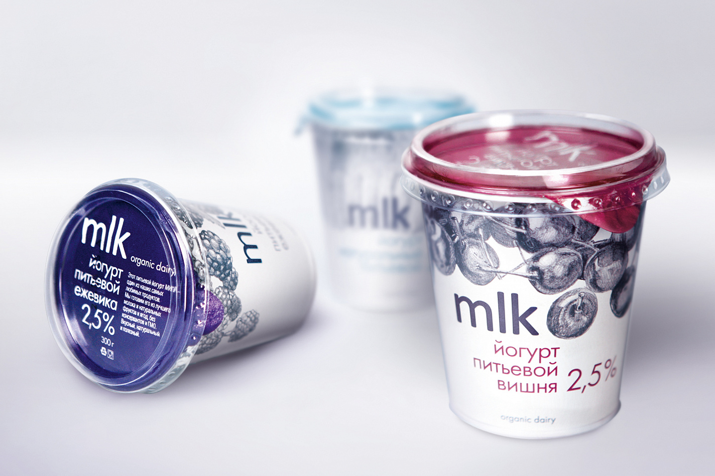 Йогурты Mlk Organic Dairy - Портфолио Depot