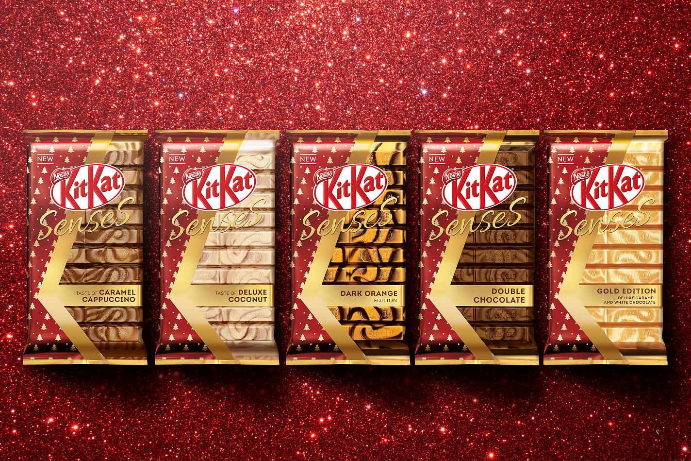 Новогодние KitKat® Senses® - Портфолио Depot