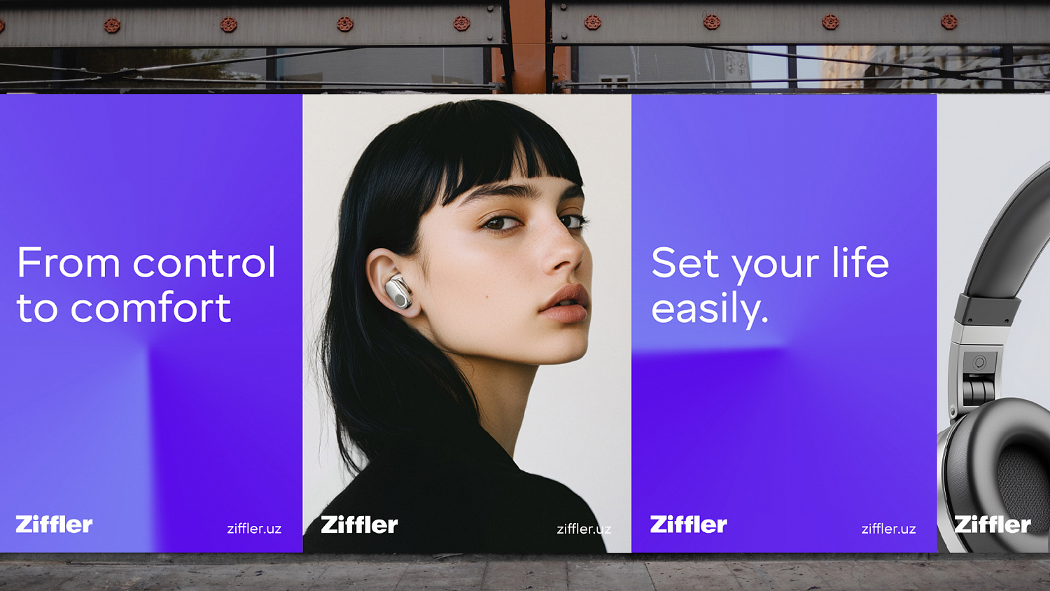 Ziffler: айдентика производителя бытовой техники и электроники из Узбекистана - Портфолио Depot
