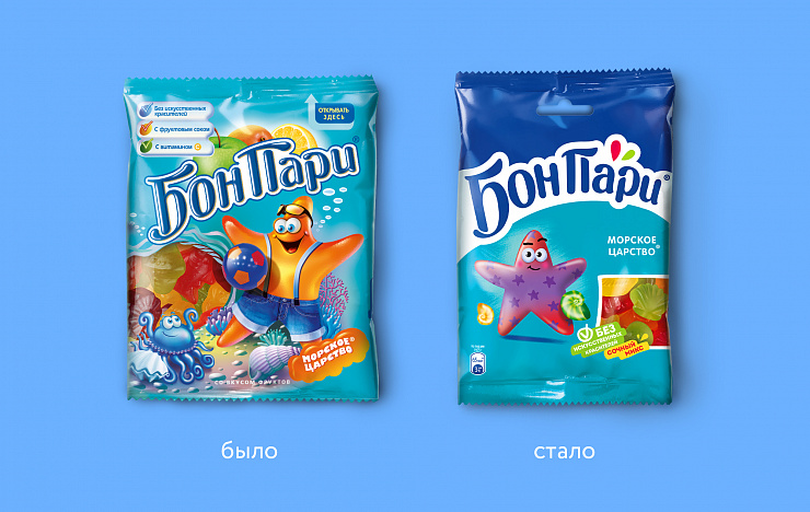 Жевательный мармелад «Бон Пари» - Портфолио Depot