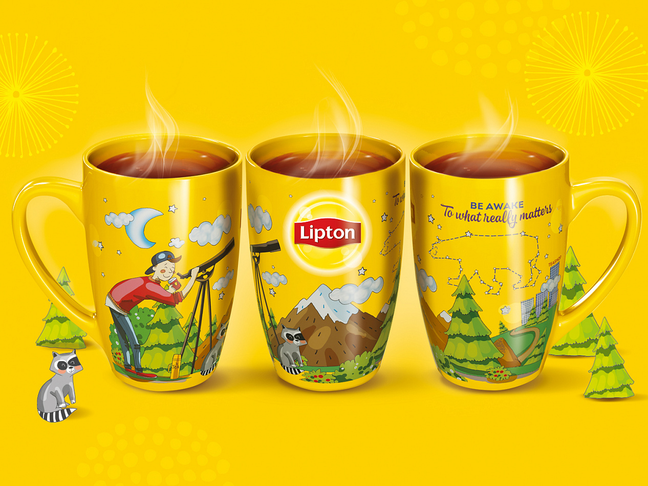 Промо набор Lipton с кружкой '17 - Портфолио Depot