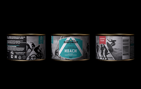 Доброфлот «Иваси»: разработка визуальной системы рыбных консервов